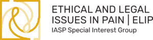 Ethical and Legal Issues in Pain SIG Logo