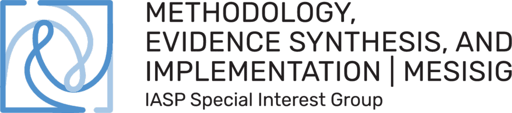 Methodology Evidence Synthesis and Implementation SIG Logo