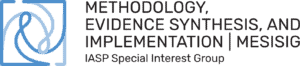 Methodology Evidence Synthesis and Implementation SIG Logo