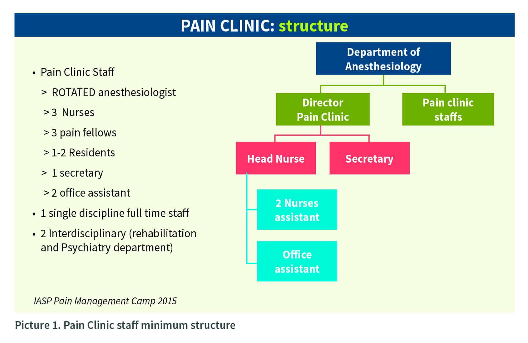 Pain Clinic Structure