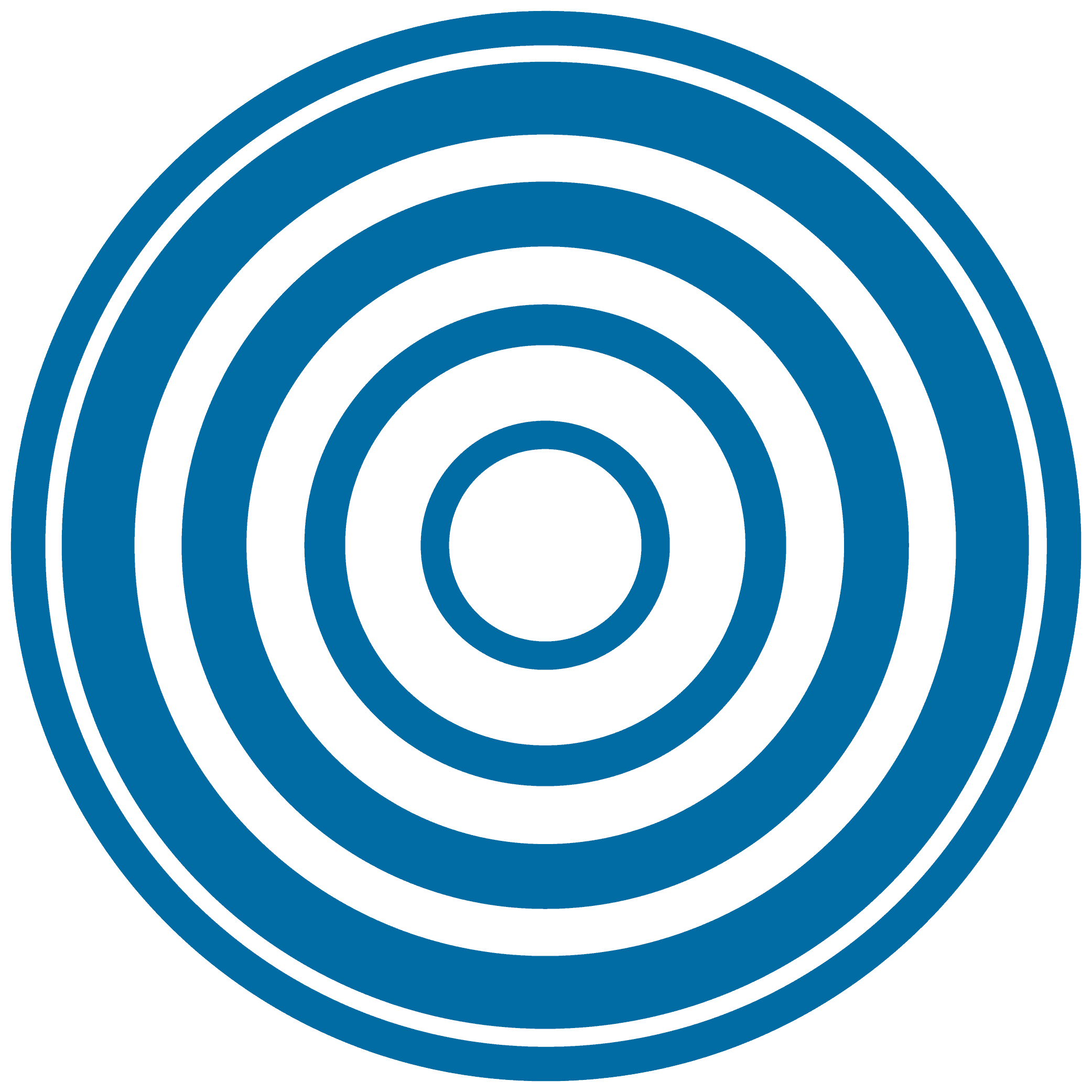 blue circle no background