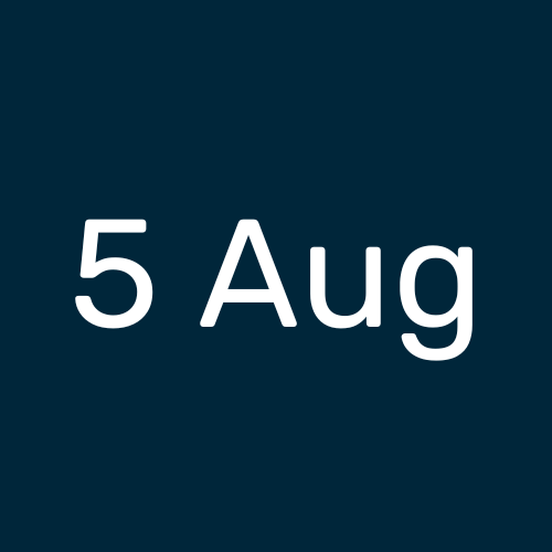 Aug 5 D