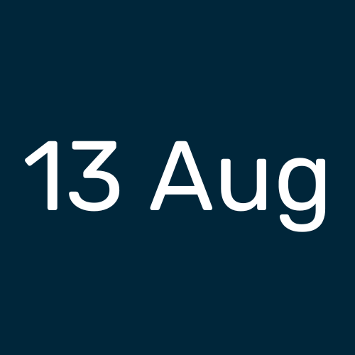 13 Aug D