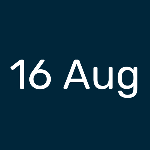 16 Aug D