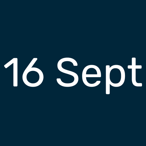 16 Sep D