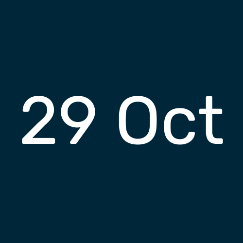 29 Oct D