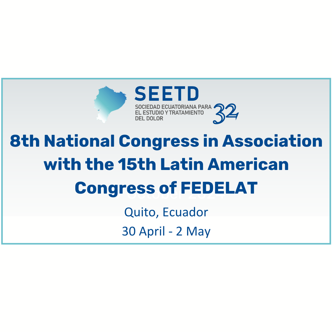 8th National Congress in Association with the 15th Latin American Congress of FEDELAT