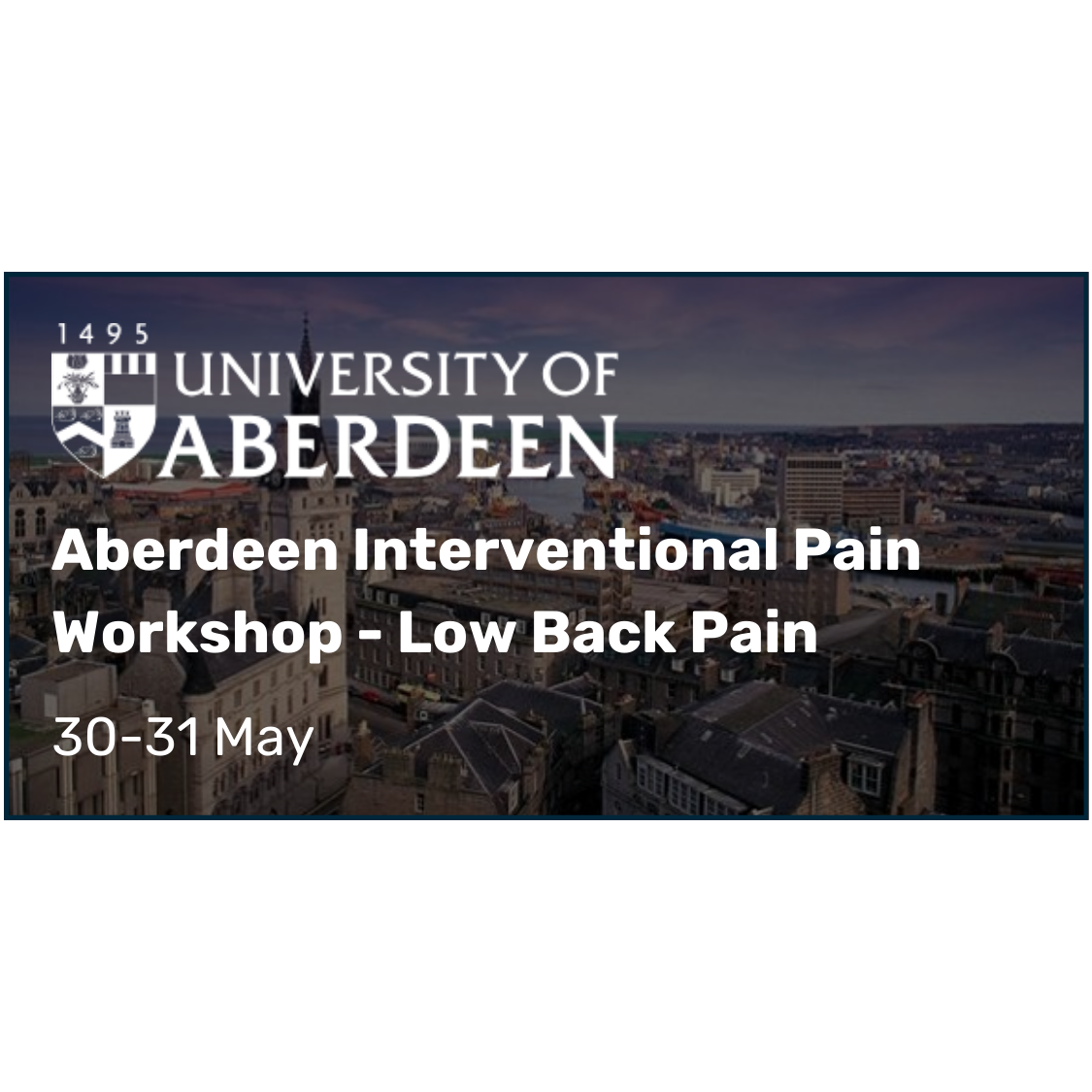 Aberdeen Interventional Pain Workshop - Low Back Pain